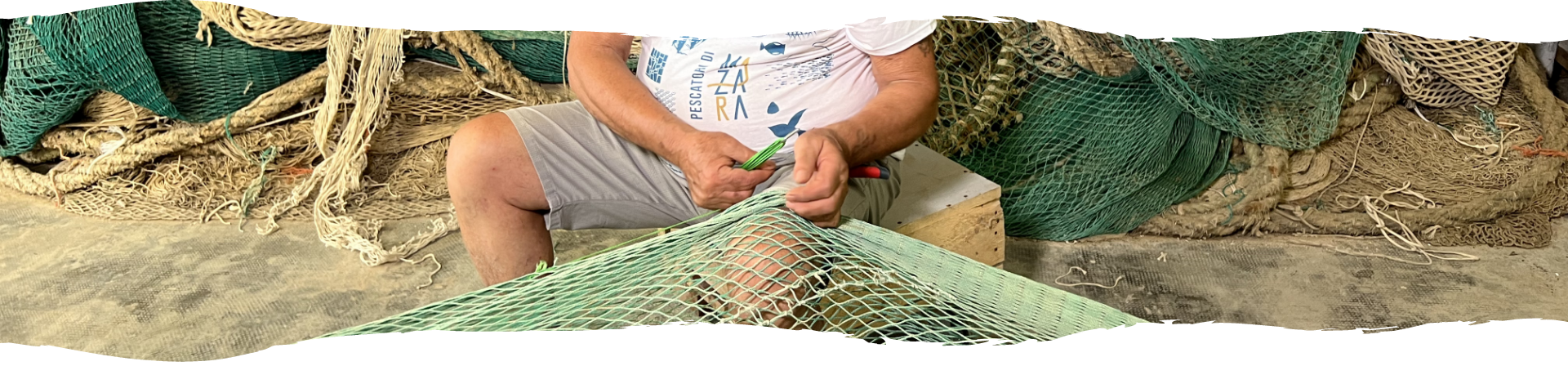 Laboratorio "bottega delle reti con i Pescatori di Mazara - Impara l’arte dei pescatori - Laboratorio - Mazara Experience